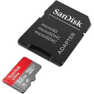 32GB Sandisk Ultra SDHC kort