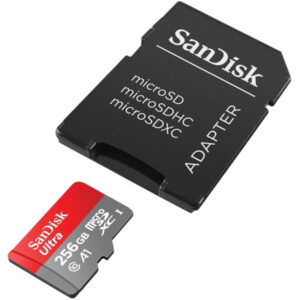 256GB Sandisk Ultra SDXC kort